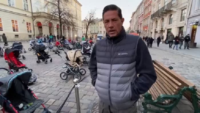 The journalist shares heartbreaking moment