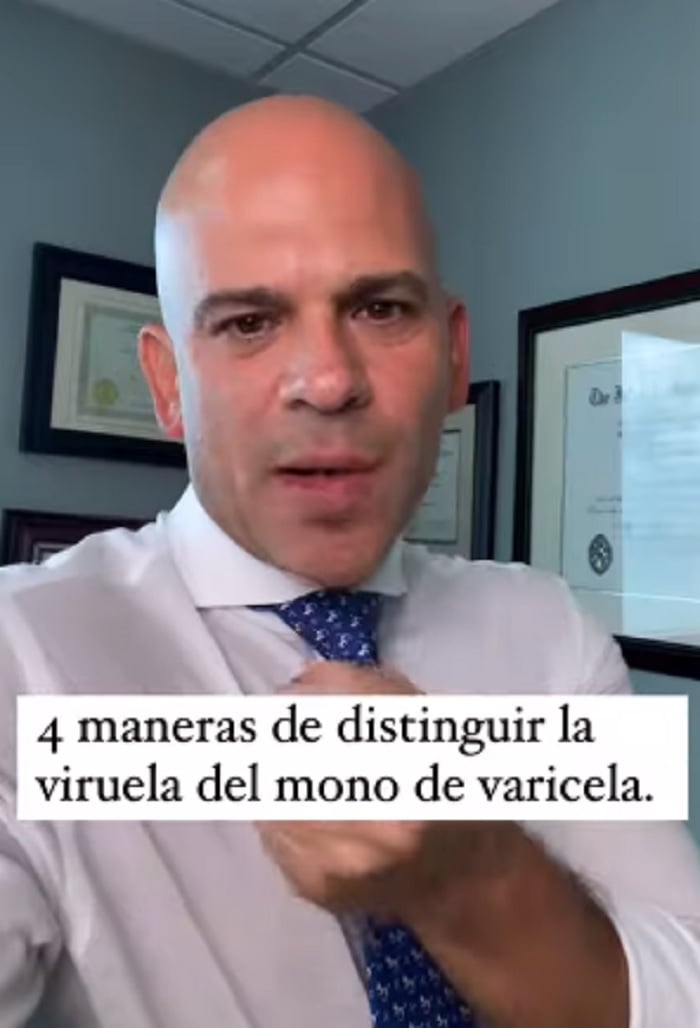 They tell Dr Juan Rivera that they are afraid and terrified of monkeypox