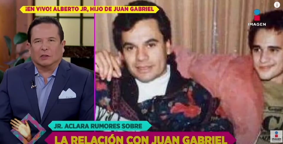 They ask him if he had a romantic relationship with Juan Gabriel