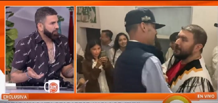 El ex de Jenni no quiso hablar de su vida amorosa