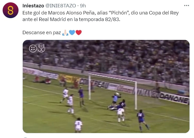 THE goal with which he is most remembered