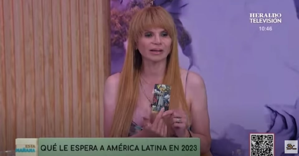 "La carta de El Diablo está sobre el mundo del espectáculo", asegura Mhoni Vidente