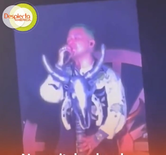 El cantante reconoce que no es "un buen ejemplo"