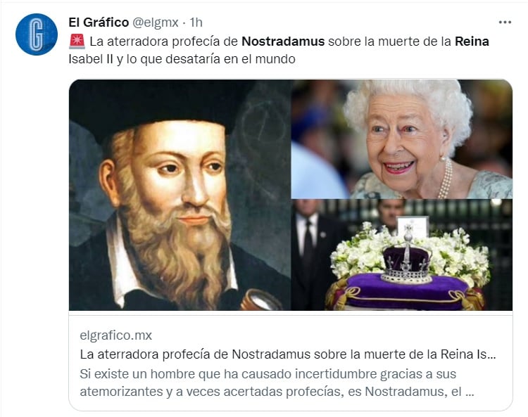 ¿Tiene razón Nostradamus?