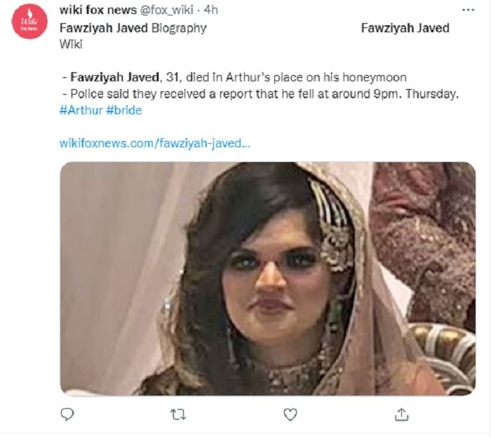 Just married bride would have died instantly