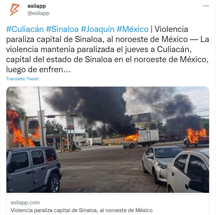 "La seguridad de la ciudadanía de Culiacán es lo más importante”