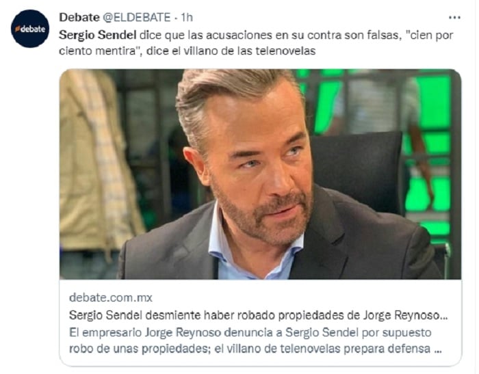 Sergio Sendel le habría vendido una casa a La Güereja con papeles falsos