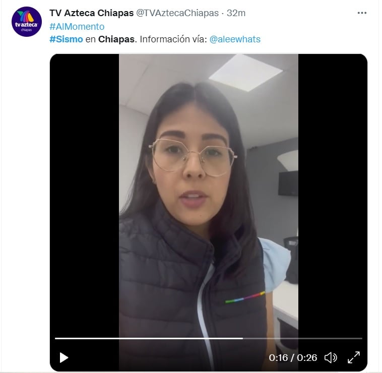 No se reportan afectaciones tras sismo en Chiapas