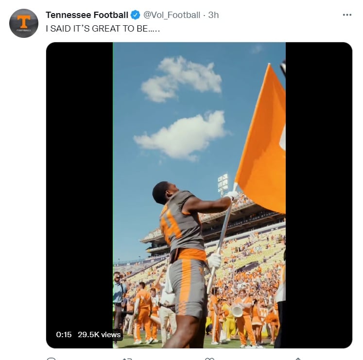 Tennessee football: ¿Repetirán uniforme los Vols?