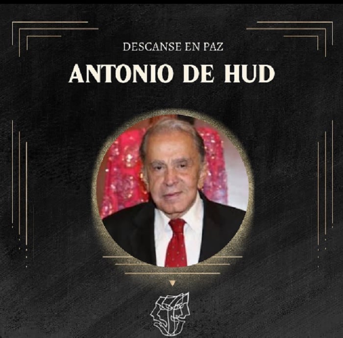 Antes de Marta Aura y Alfredo Gutiérrez, se informó sobre la partida de Antonio de Hud