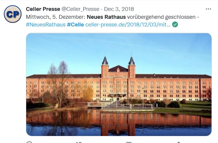 Eventos paranormales en el Celle Neues Rathaus