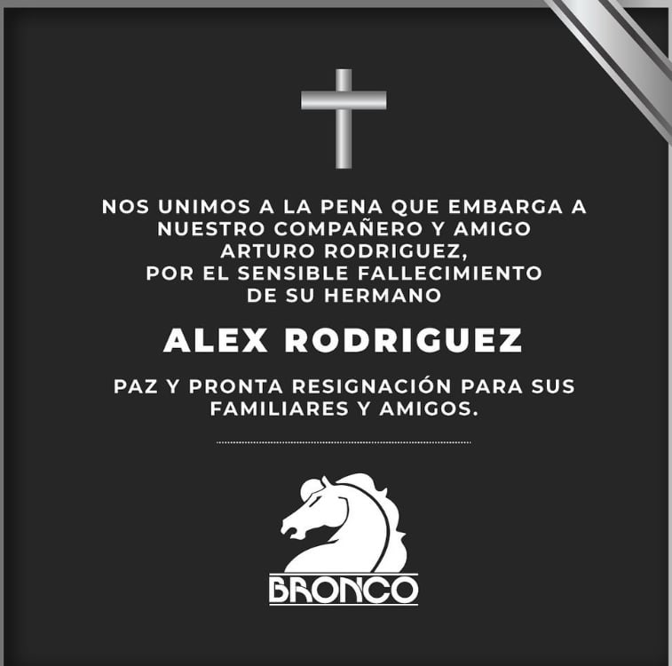 Grupo Bronco le manda el pésame al vocalista de Guardianes del Amor