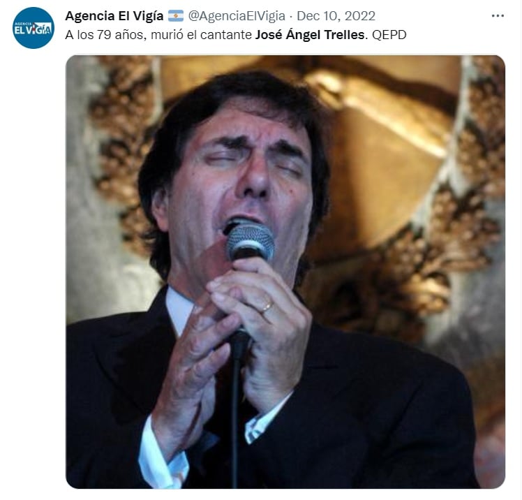 "Soy un cantor popular argentino": José Ángel Trelles