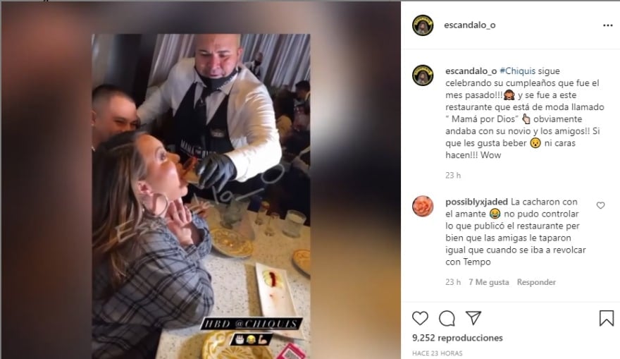 Chiquis Rivera continues to party