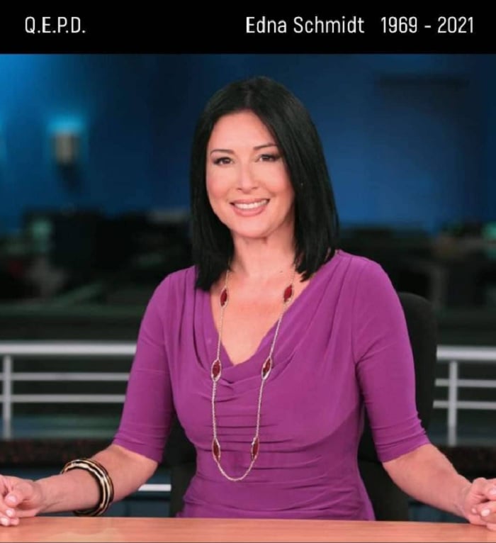 La periodista Edna Schmidt fue despedida de Univisión