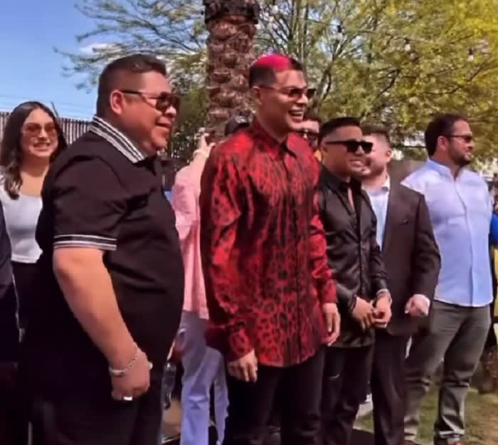 Grupo Firme receives the keys to the city of Coachella
