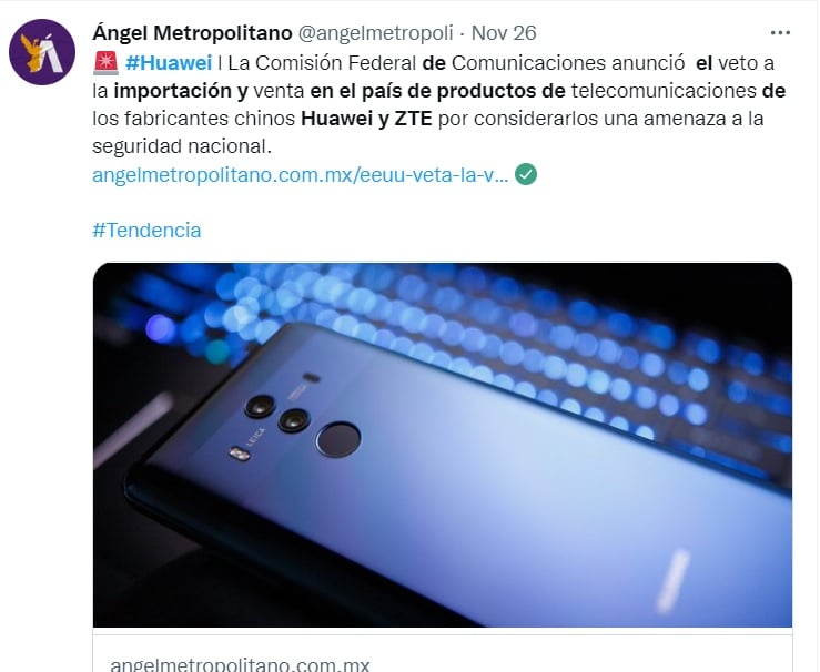 Vetan a Huawei y ZTE: Declinan hacer comentarios