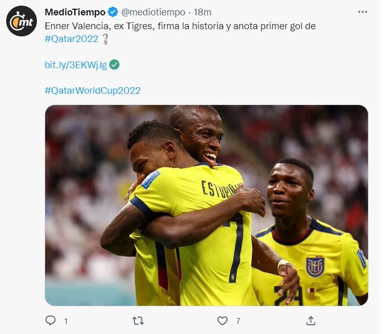 México 'presente' en el juego Qatar vs Ecuador