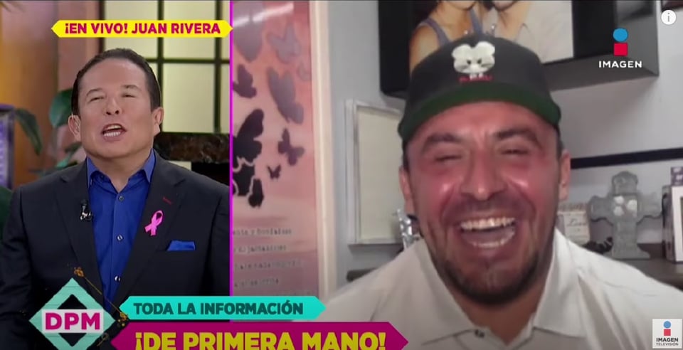 Juan Rivera le pide disculpas a Mayeli Alonso