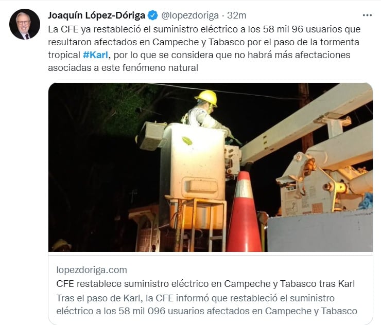 ¿Se vuelve a la normalidad tras el paso de Karl por Tabasco y Campeche?
