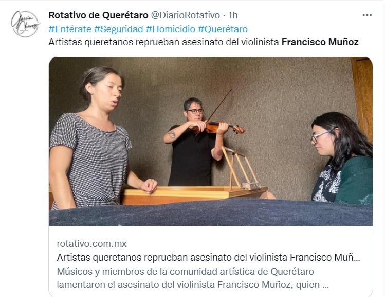 Investigan la muerte del músico