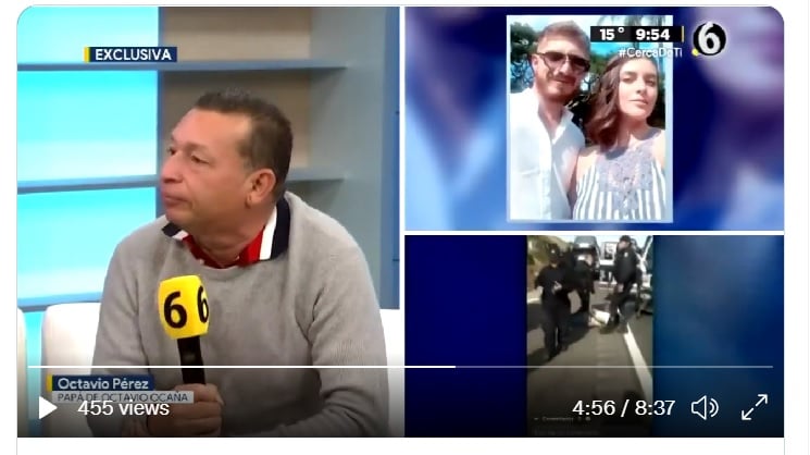 A Octavio Ocaña 'lo mtan con el fusil del policía'