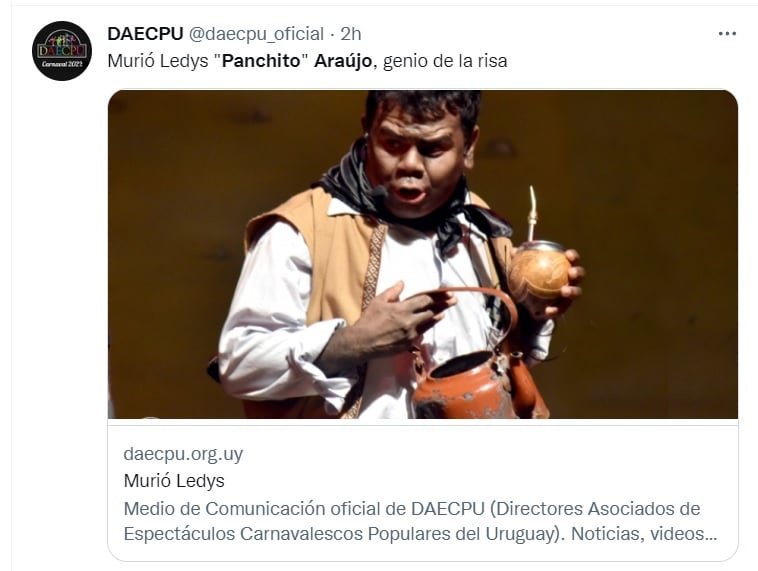 Panchito Araújo worked alongside Ariel 