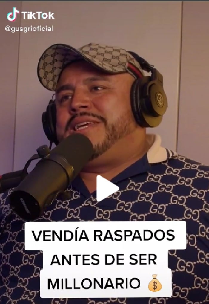 El Papá Millonario también vendió raspados