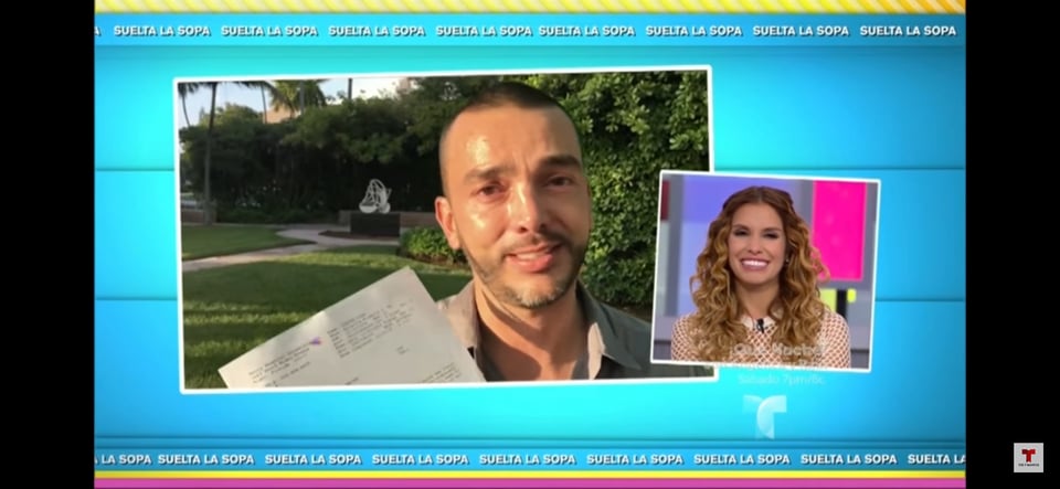 "Les pido el gran favor de que oren por mi mamá"
