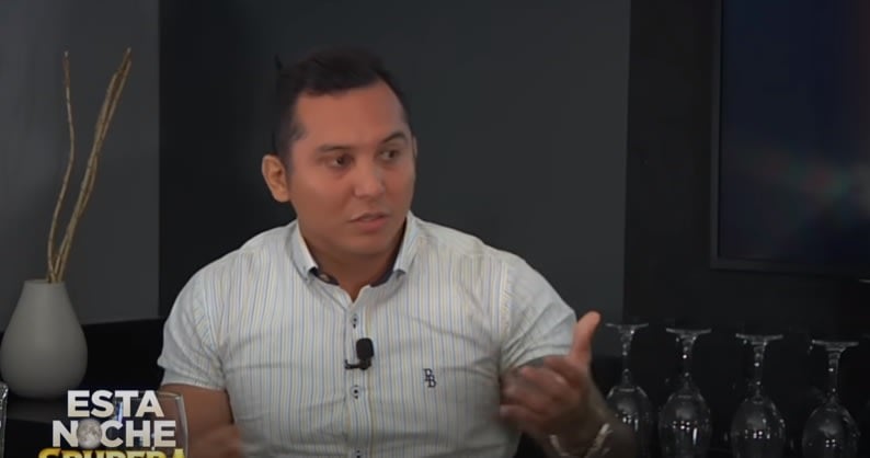 "When my mom arrives, I'm going to tell her to go", Edwin Luna comments that his son told him