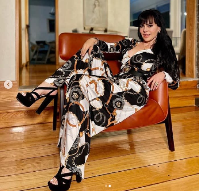 Maribel Guardia made a will for coronavirus