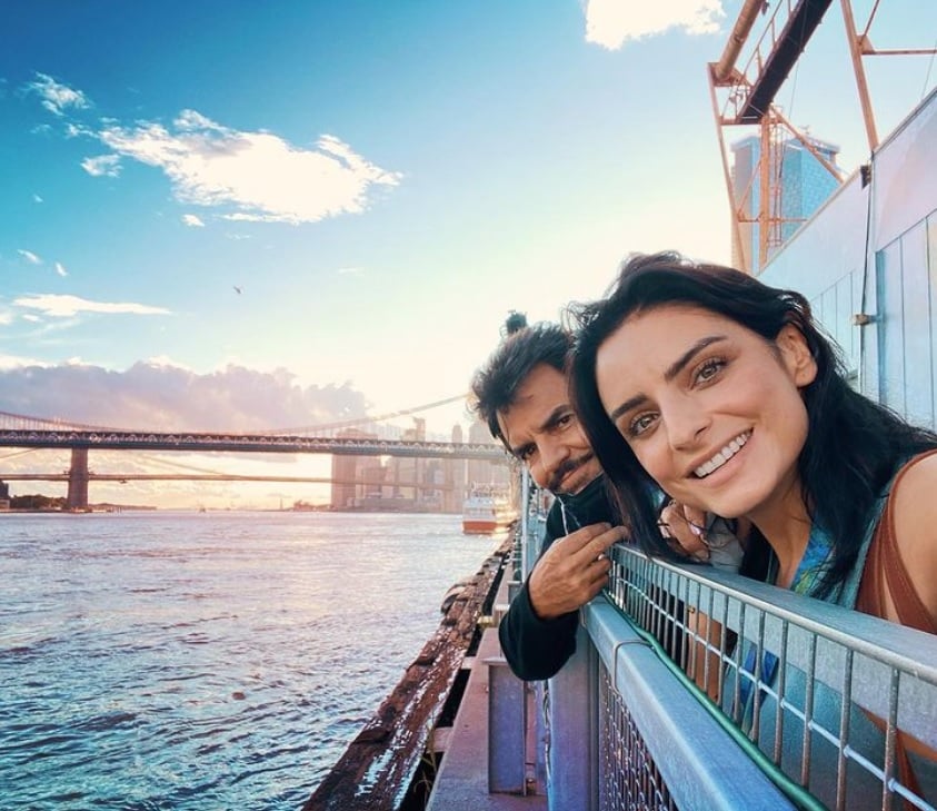 Aislinn Derbez también rompe el silencio sobre la salud de su padre, Eugenio Derbez