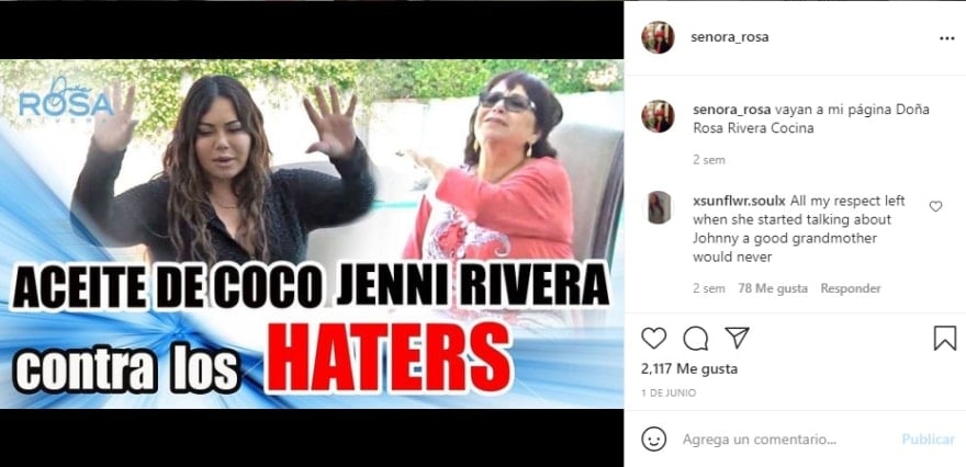 Things were going well between Chiquis Rivera and Mrs. Rosa
