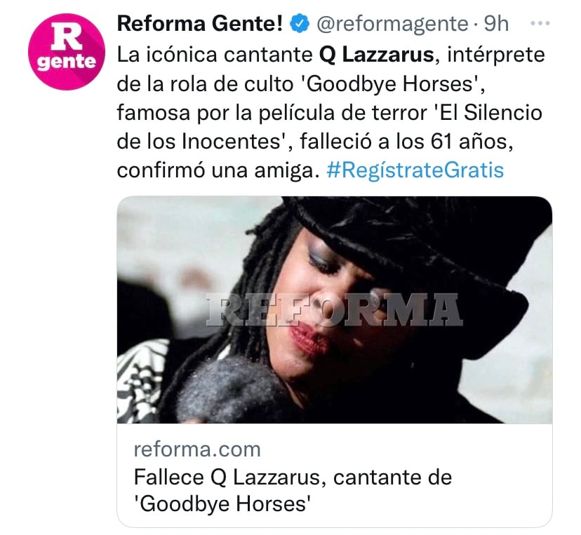Su canción logró la 'inmortalidad' por una película