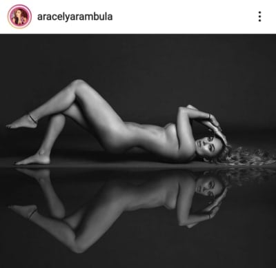 Aracely Arámbula receives 2021 as God brought her into the world without clothes