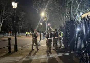 HOMBRE ES ARRESTADO EN BUCKINGHAM PALACE 
