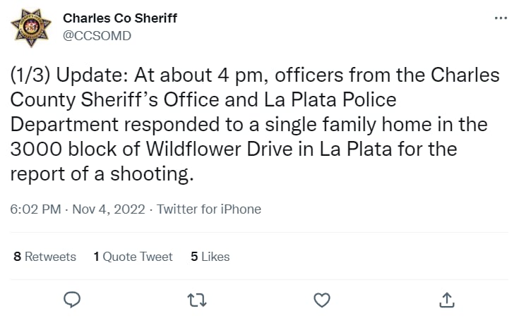 What happened at home?