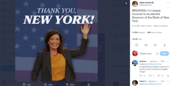 HOCHUL GANA ELECCIONES