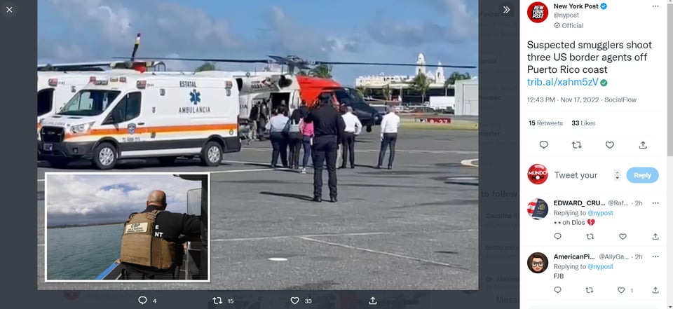 MUERE AGENTE DE LA MIGRA EN TIROTEO