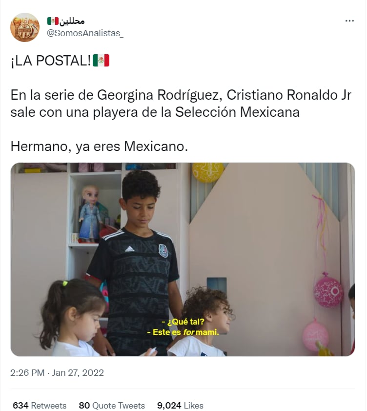 "Hay que naturalizar a CRJR"