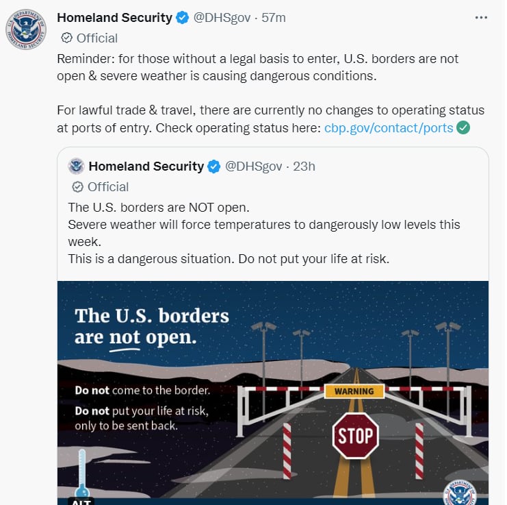 NO DAN ACCESO A MIGRANTES