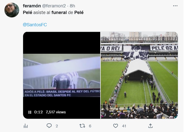 Reveal images of the body Pelé: Did you wait hours to enter?
