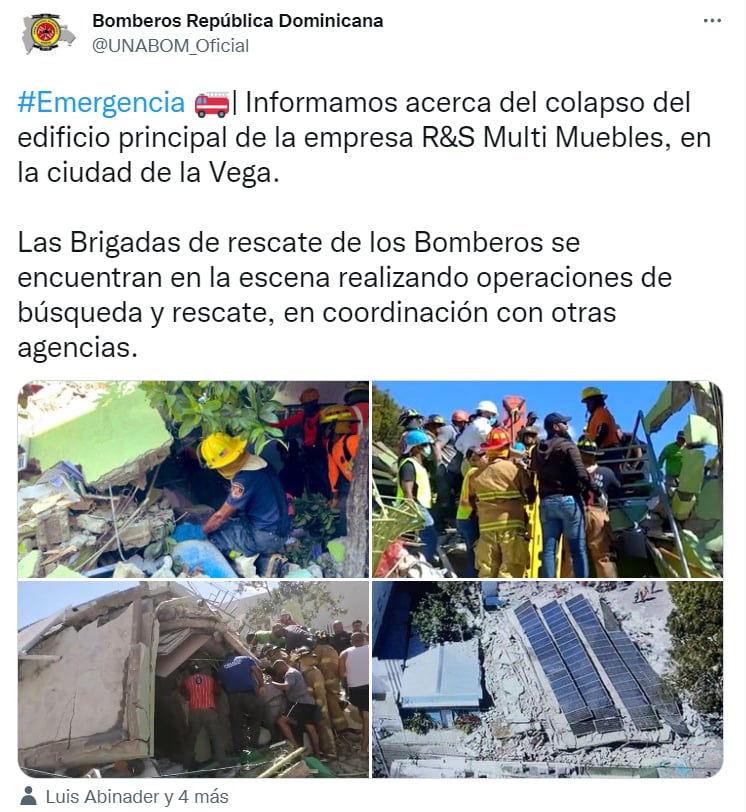 ¡SE DERRUMBA EDIFICIO DE MUEBLES!
