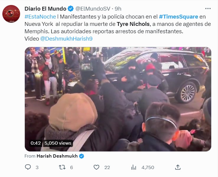 PROTESTAS TERMINAN EN VIOLENCIA