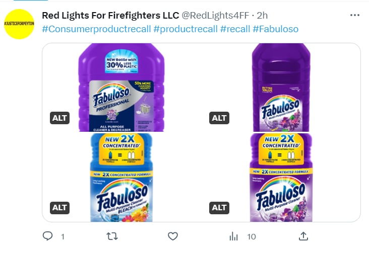 RETIRAN BOTELLAS DE FABULOSO