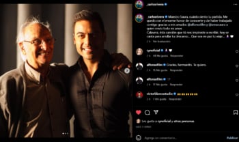 "CUÁNTO SIENTO TU PARTIDA"