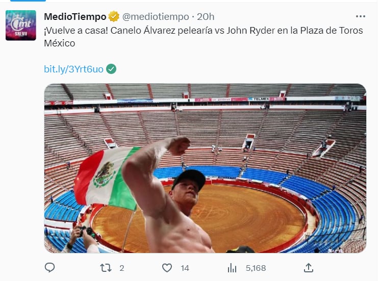 ¡YA TIENE CONTRINCANTE!