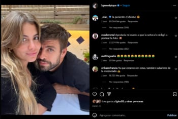 GERARD PIQUÉ NO PIERDE EL TIEMPO