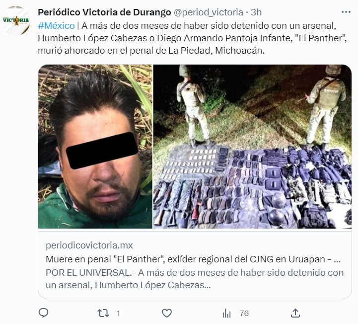 ¿Quién es 'El Panther'?