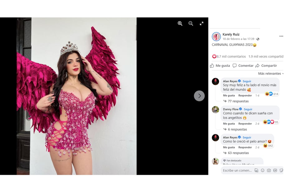 AGREDEN A KARELY RUIZ... ¿POR SU CUERPO?